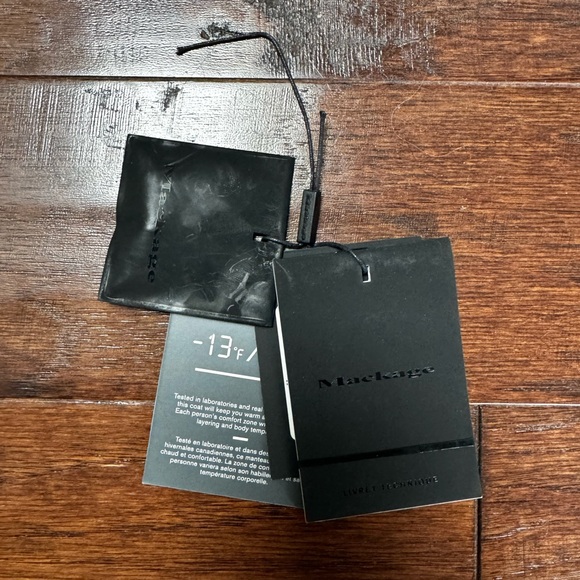 Mackage KAY down coat with natural fur Signature Collar-Medium - Picture 14 of 14